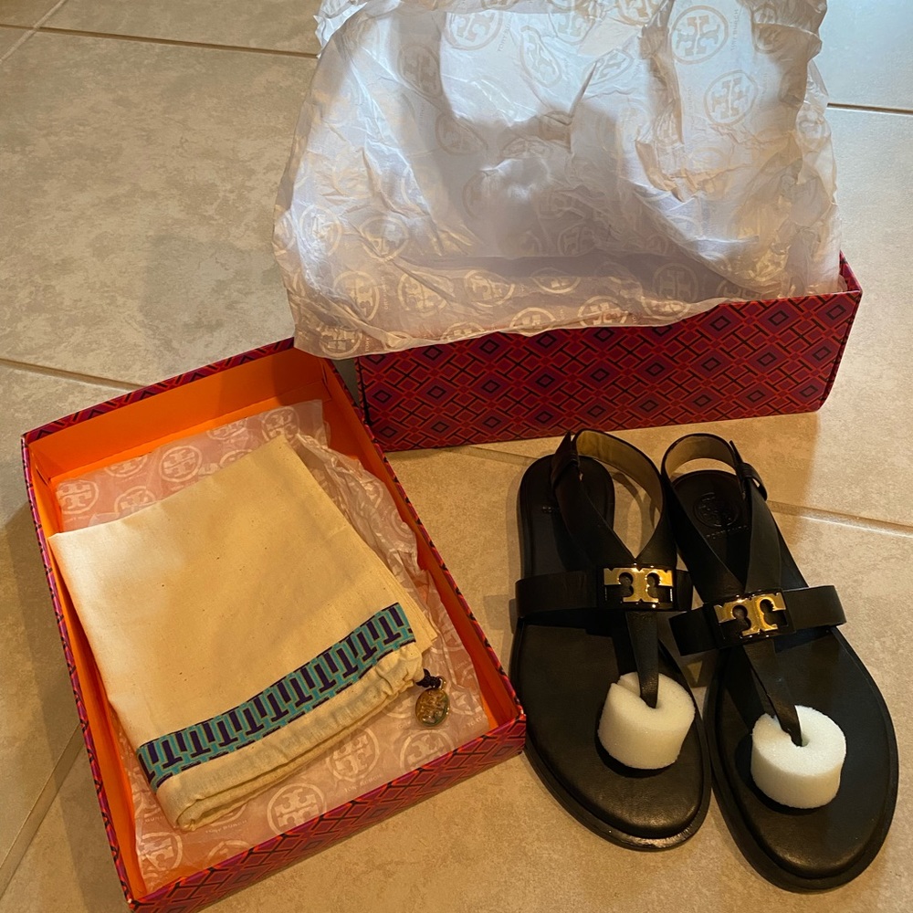 Tory Burch Gigi Sandal- Calf Leather